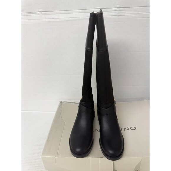 -1049 Bandolino Black, High Boots-US 6 Womens, Medium Width - Picture 3 of 5